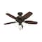 Hunter Hunter Builder 42 in. New Bronze LED Indoor Ceiling Fan 52107 - alternate 1